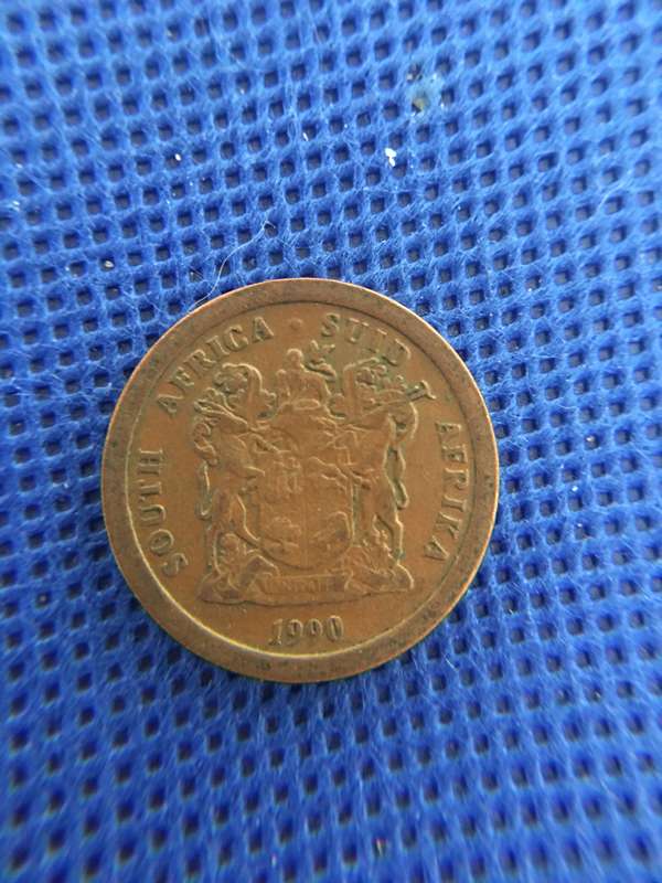 SOUTH AFRICA LOT OF 6 COINS -  (A3)  LOT OF 6 COINS R2  R1  50c 20c 10c 5c all crested coins