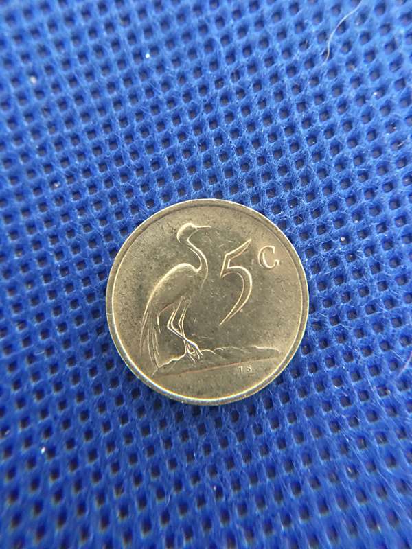 SOUTH AFRICA LOT OF 4 COINS  (A7) 2c  1c  5c 2c all crested coins