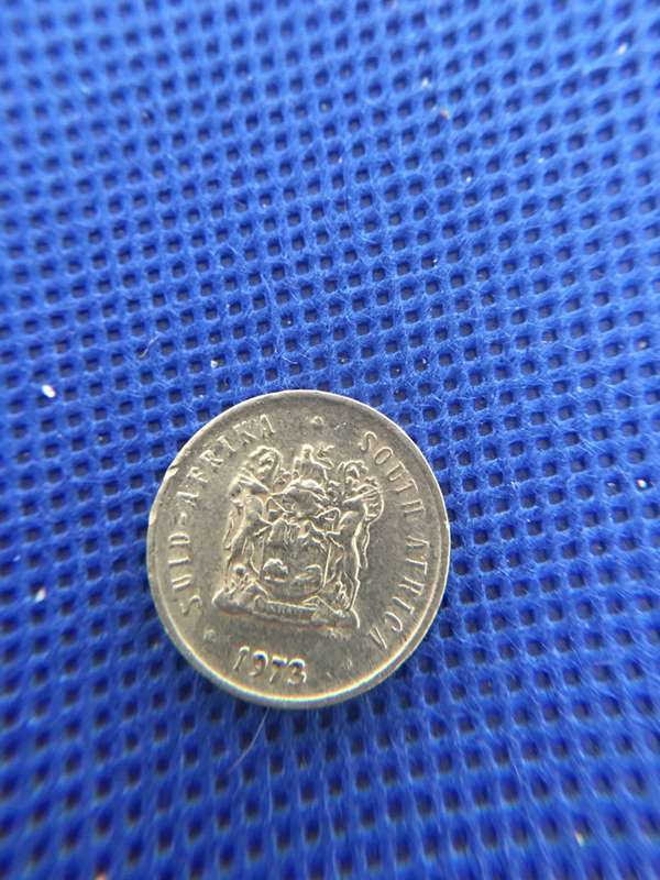 SOUTH AFRICA - LOT OF 5 COINS -  20c  5c  1c  5c  2c  - (A6) ALL CRESTED