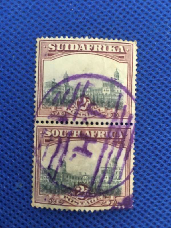 SOUTH AFRICA UNION BUILDINGS USED PAIR