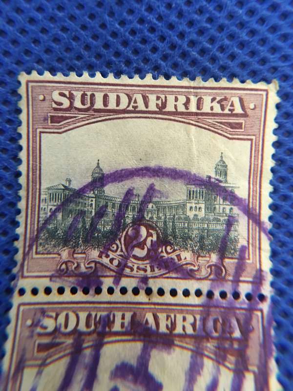 SOUTH AFRICA UNION BUILDINGS USED PAIR
