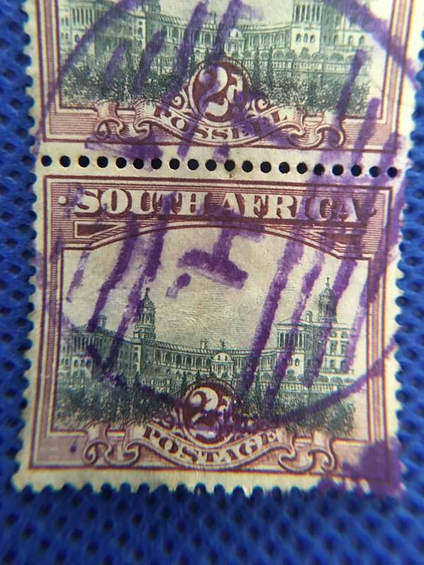 SOUTH AFRICA UNION BUILDINGS USED PAIR