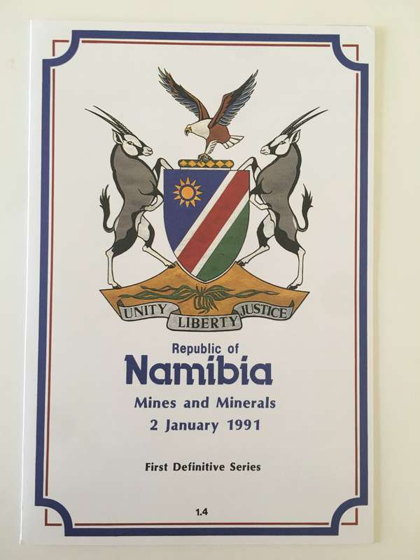 NAMIBIA 3 FDC  LARGE SIZE