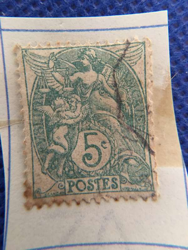 FRANCE 1895-1900 USED STAMP