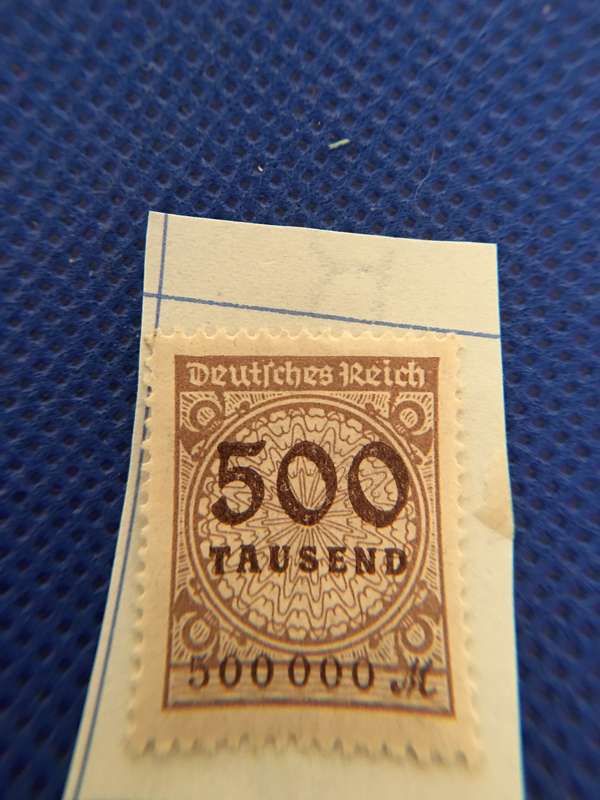 GERMANY - DEUTCHES REICH 500 TAUSEND 1923