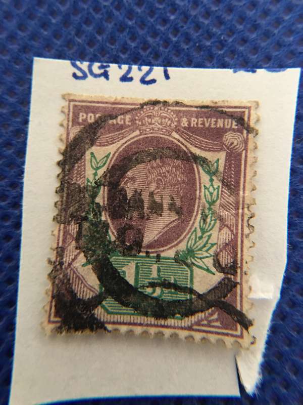 GREAT BRITAIN KING EDWARD USED STAMP