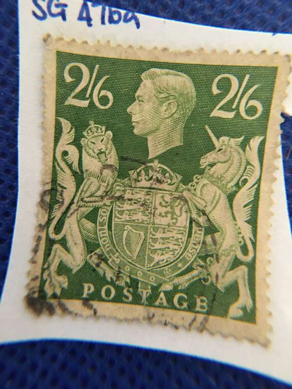 GREAT BRITAIN  KING GEORGE  USED STAMP