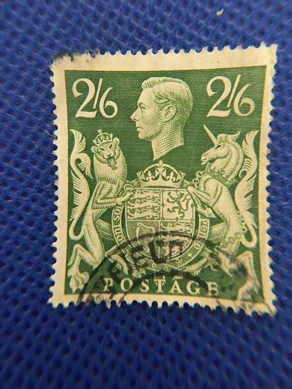 GREAT BRITAIN 1942 KING GEORGE USED STAMP