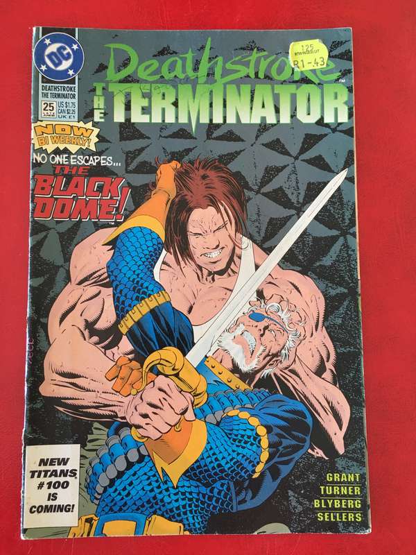 DC COMICS - DEATHSTROKE THE TERMINATOR - NO. 25 - 1993