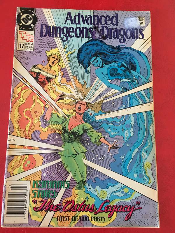 DC COMICS - ADVANCED DUNGEONS AND DRAGONS - NO. 17 - 1990