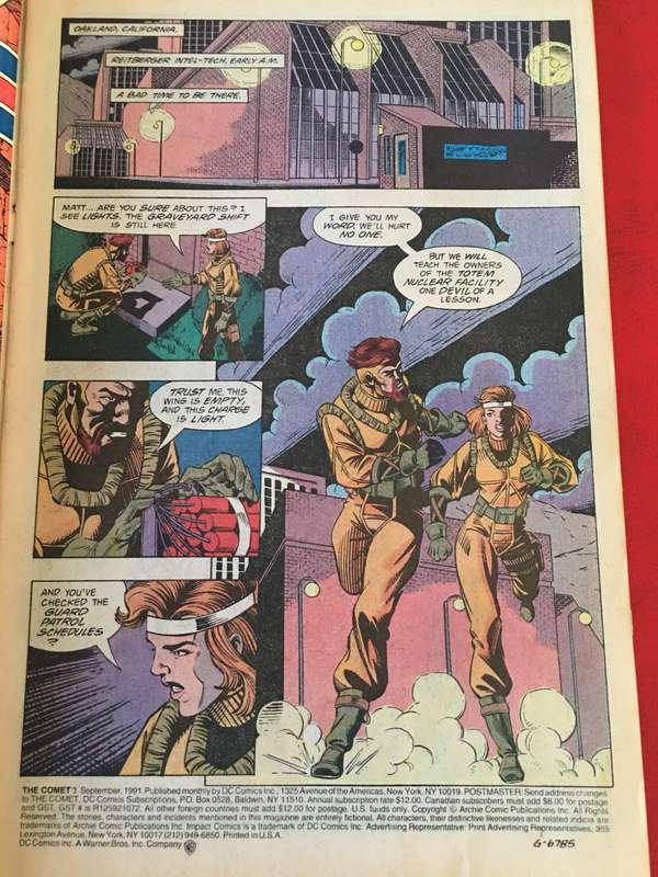 IMPACT COMICS - NO. 3 - 1991