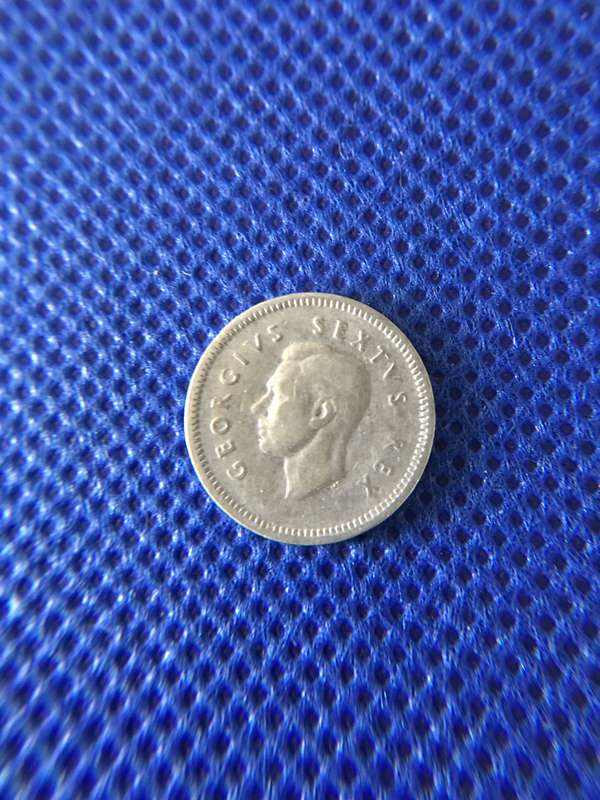 SOUTH AFRICA 3D OR TICKY COIN - 1950