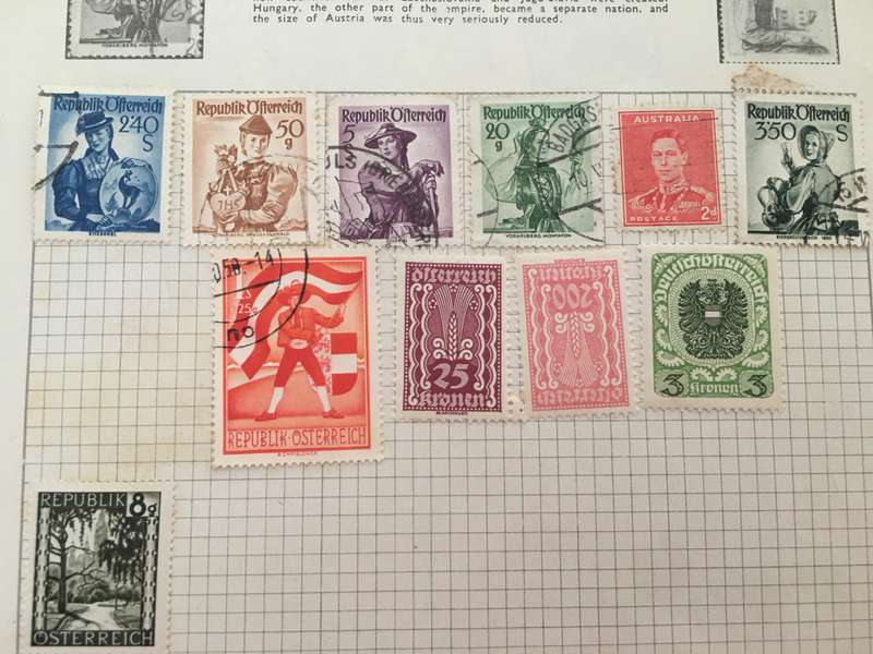 AUSTRIA - LOT OF USED  AND UNUSED STAMPS