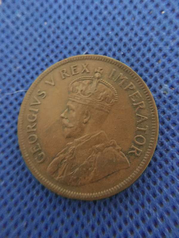 SOUTH AFRICA - 1924 PENNY BEAUTIFUL DETAIL