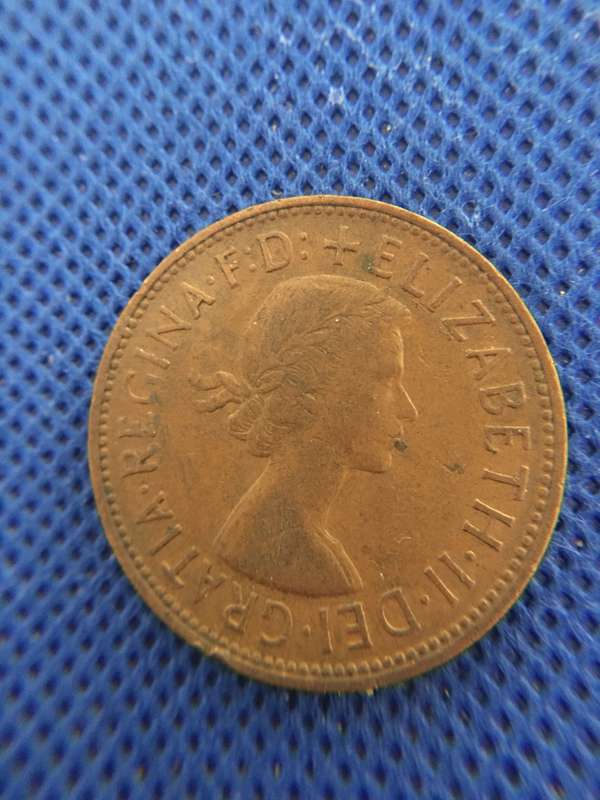 GREAT BRITAIN 1 PENNY 1962