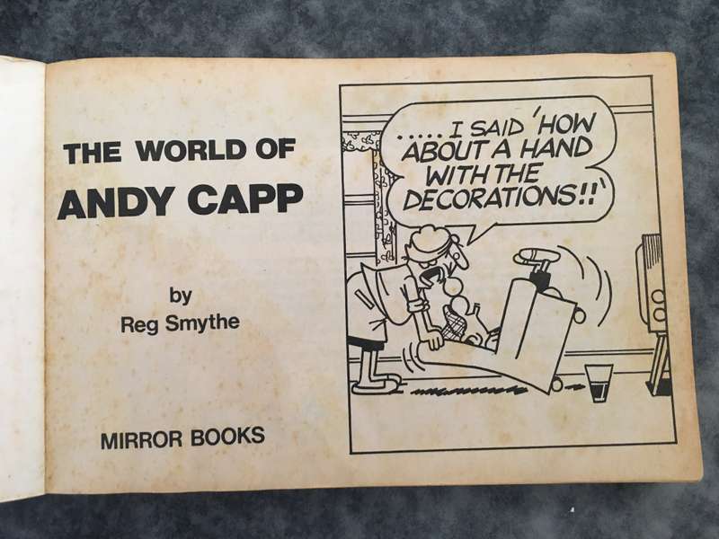 VINTAGE ANDY CAPP COMIC TYPE BOOK - 1983