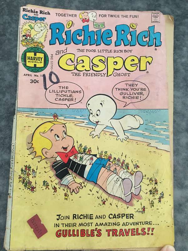 HARVEY COMICS  - RICHIE RICH AND CASPER - 1977