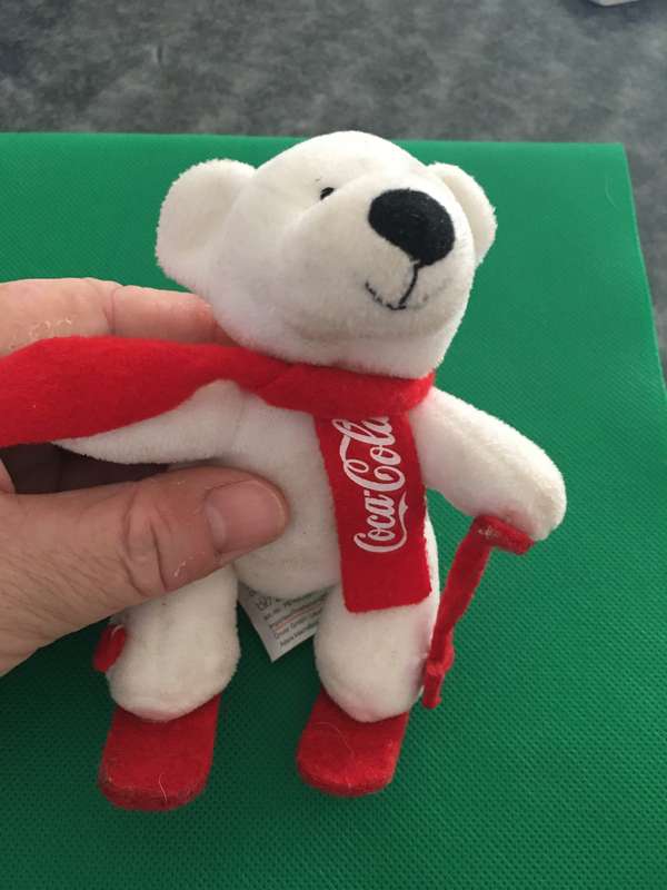 VINTAGE  COCA-COLA POLAR BEAR PLUSH TOY