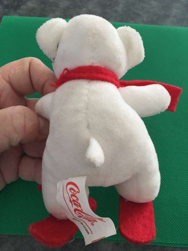 VINTAGE  COCA-COLA POLAR BEAR PLUSH TOY