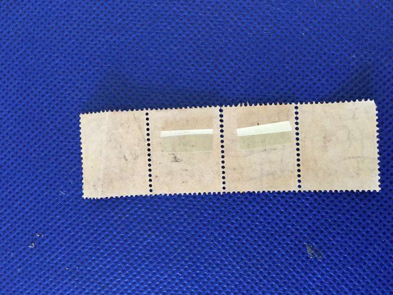 GREAT BRITAIN BLOCK  OF 4  OF QUEEN ELIZABETH USED STAMPS