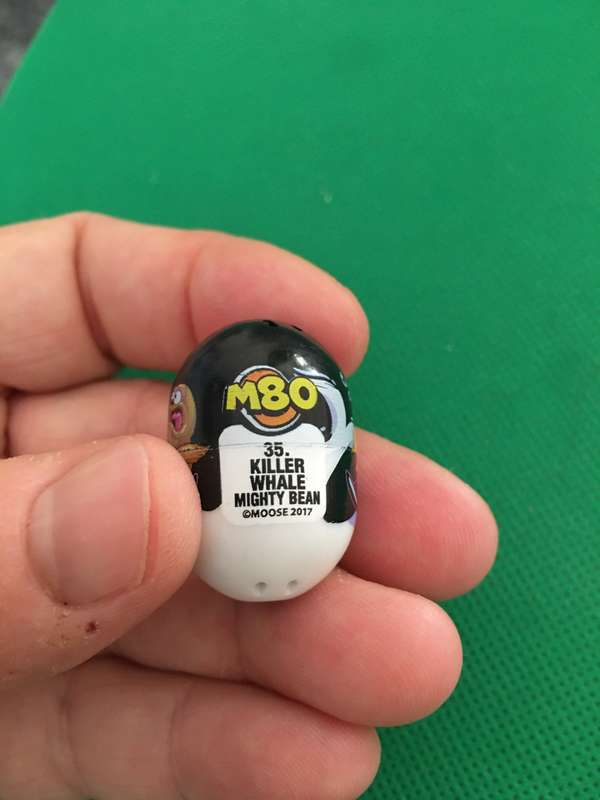 MOOSE TOYS MIGHTY BEANS - NO. 35  - KILLER WHALE - MIGHTY BEAN -   2017