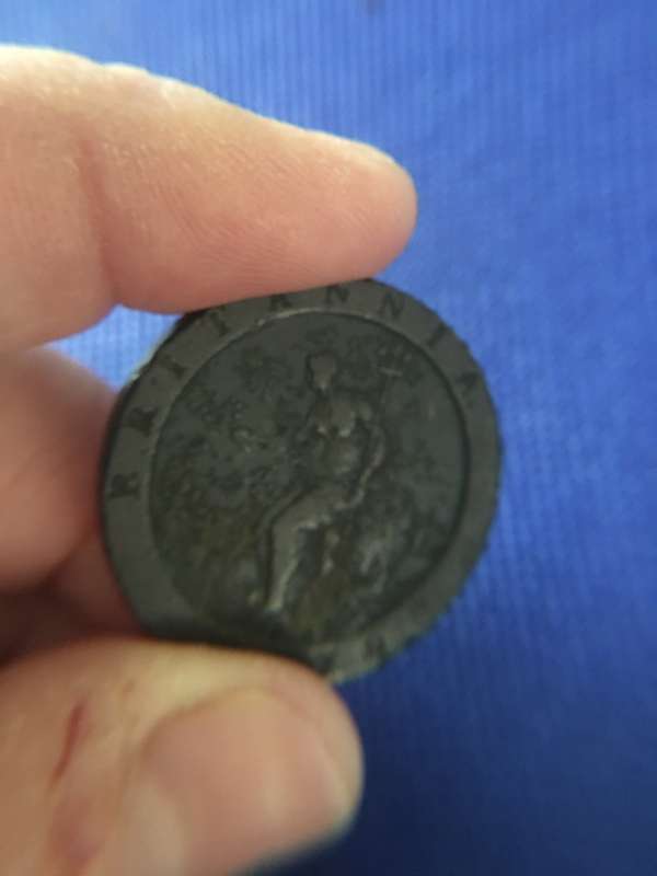 GREAT BRITAIN LOVELY QUEEN VICTORIA  CARTWHEEL PENNY  - 1797