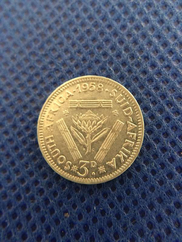 SOUTH AFRICA 1958 TICKY IN LOVELY CONDITION