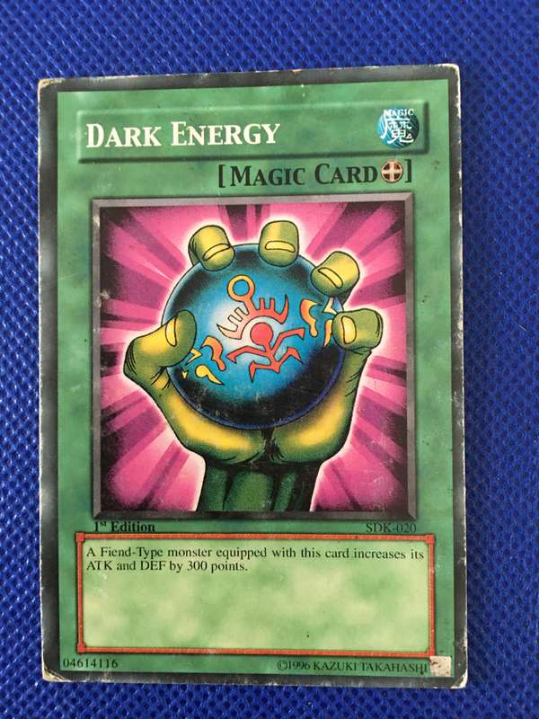 YU-GI-OH TRADING CARD - DARK ENERGY