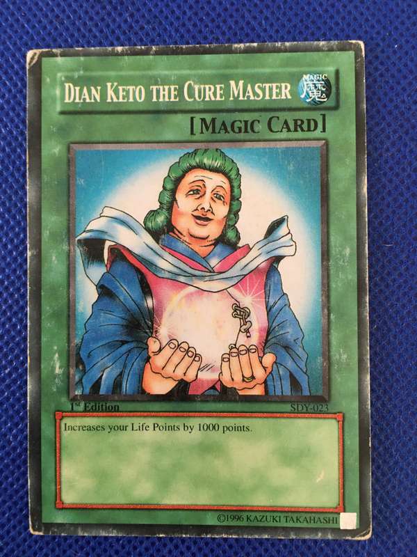 YU-GI-OH TRADING CARD  - DIAN KETO THE CURE MASTER