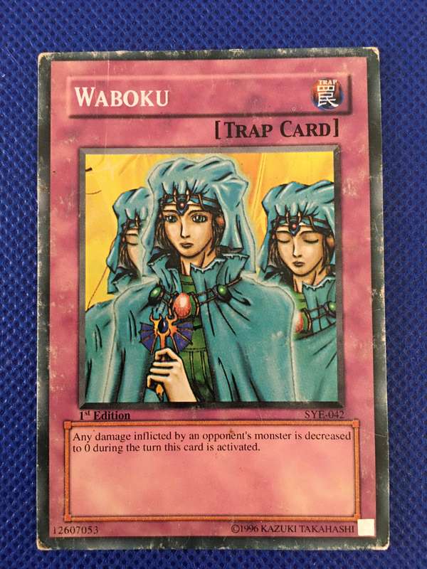 YU-GI-OH TRADING CARD - WABOKU