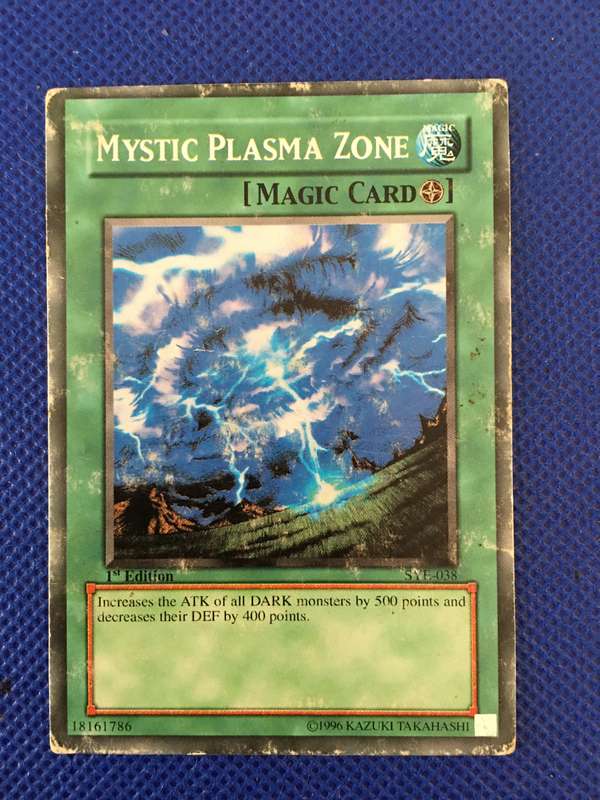 YU-GI-OH TRADING CARD - MYSTIC PLASMA ZONE