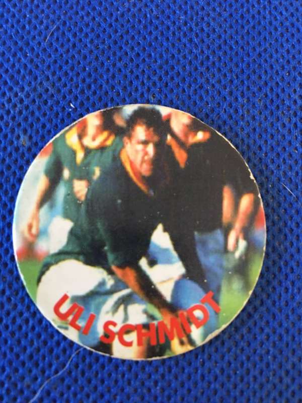 ARLENCO - TAZOS OR SLAMMERS - SOUTH AFRICA - RUGBY - NO. S175 - ULI SCHMIDT
