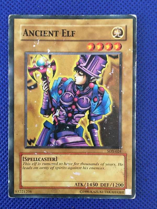 YU-GI-OH TRADING CARD - ANCIENT ELF