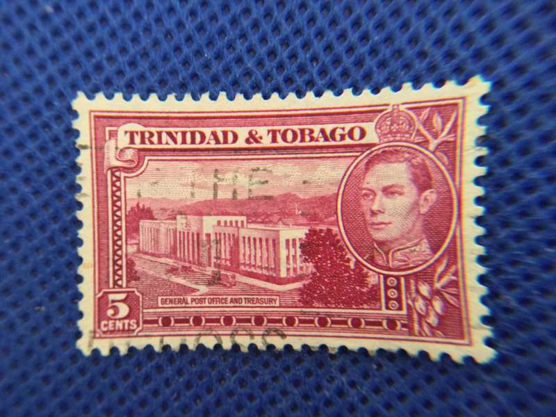 TRINIDAD AND TOBAGO - USED 5 cent  STAMP