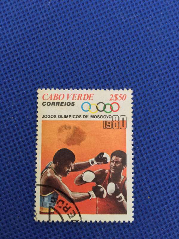 CAPE VERDE USED OLYMPIC STAMPS