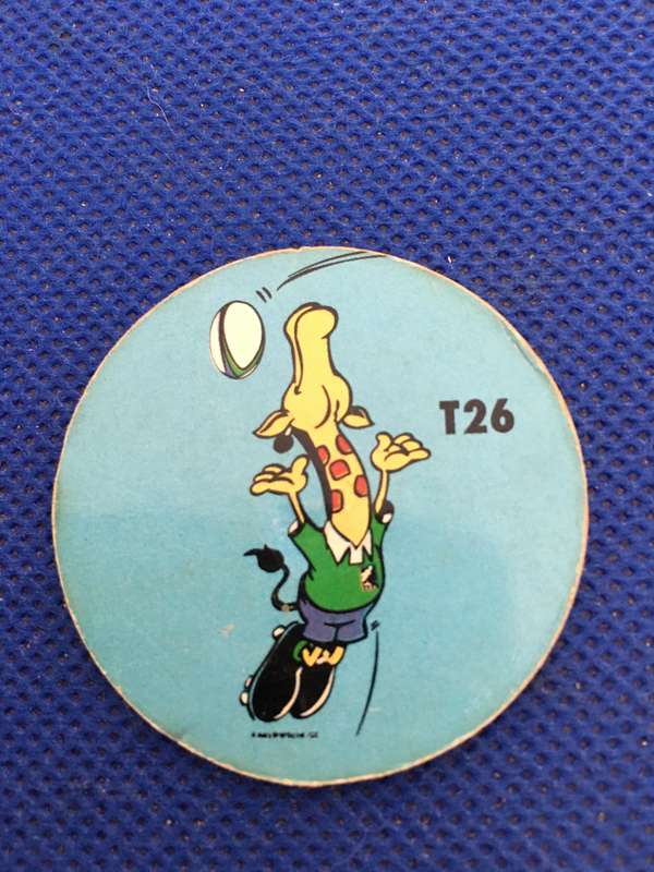 ARLENCO - TAZOS OR SLAMMERS -  - RUGBY - NO.  T26