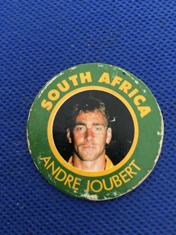 ARLENCO - TAZOS OR SLAMMERS -  - RUGBY - NO. A115  - ANDRE JOUBERT