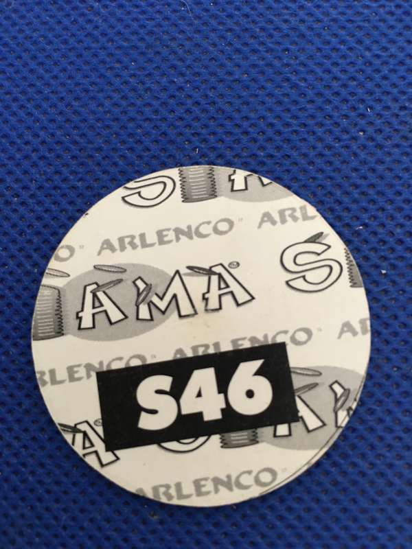 ARLENCO - TAZOS OR SLAMMERS -  - RUGBY - NO. S46 -