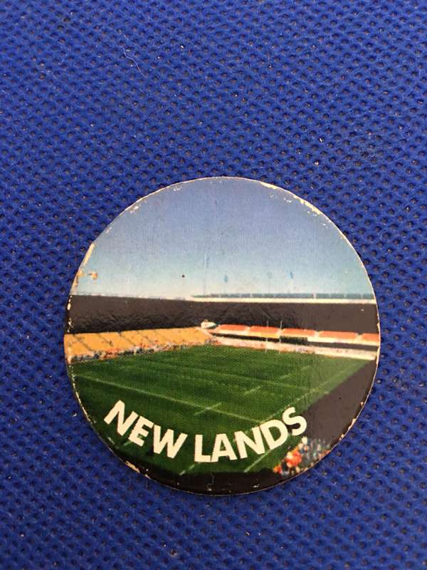 ARLENCO - TAZOS OR SLAMMERS - SOUTH AFRICA - RUGBY - NO. S2 - NEW LANDS