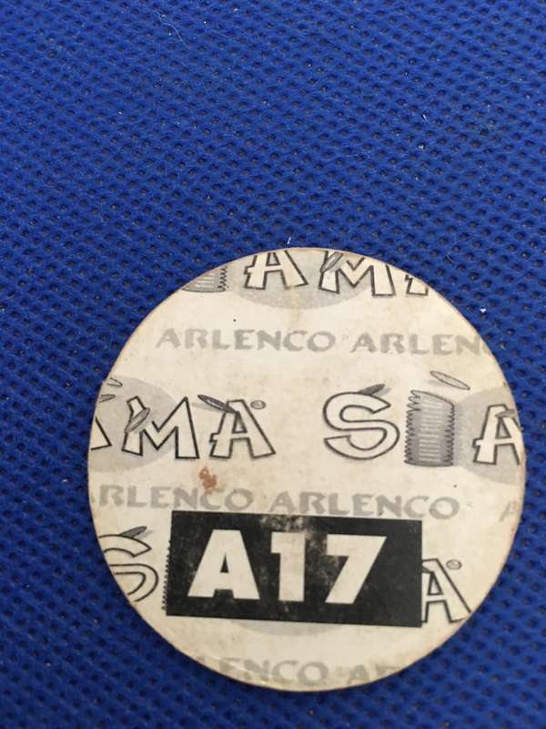 ARLENCO - TAZOS OR SLAMMERS -  - RUGBY - NO.  A17