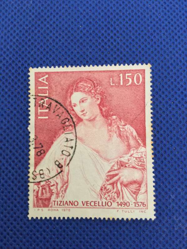 ITALY USED STAMP