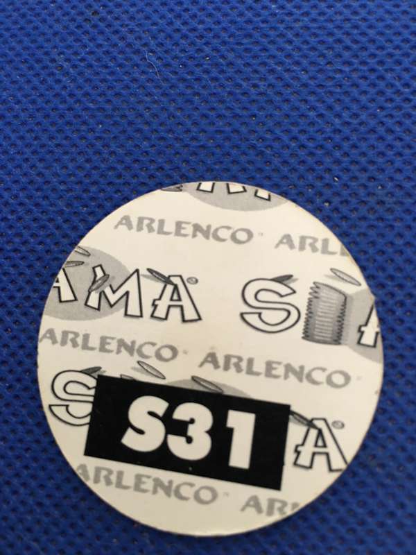ARLENCO - TAZOS OR SLAMMERS -  - RUGBY - NO. S31