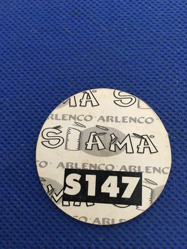 ARLENCO - TAZOS OR SLAMMERS -  - RUGBY - NO. S147 -