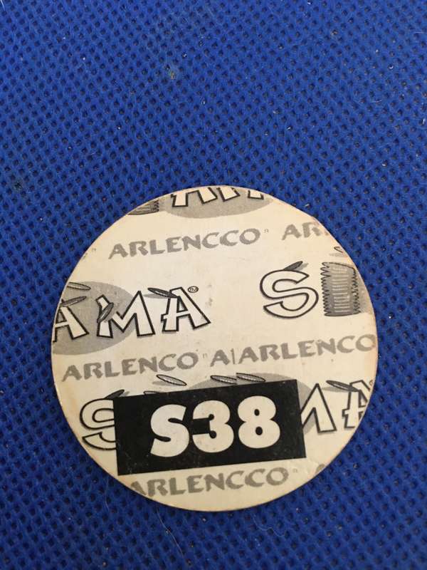 ARLENCO - TAZOS OR SLAMMERS -  - RUGBY - NO. S38 -
