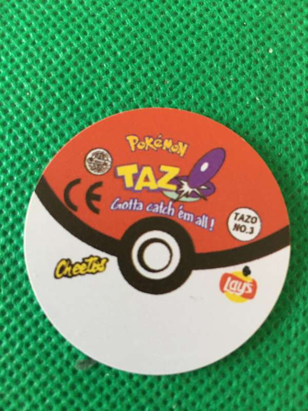 POKEMON TAZO RELEASED BY NINTENDO  AROUND THE 2000'S - CHEETOS / LAYS -NO. 3 - MISTY