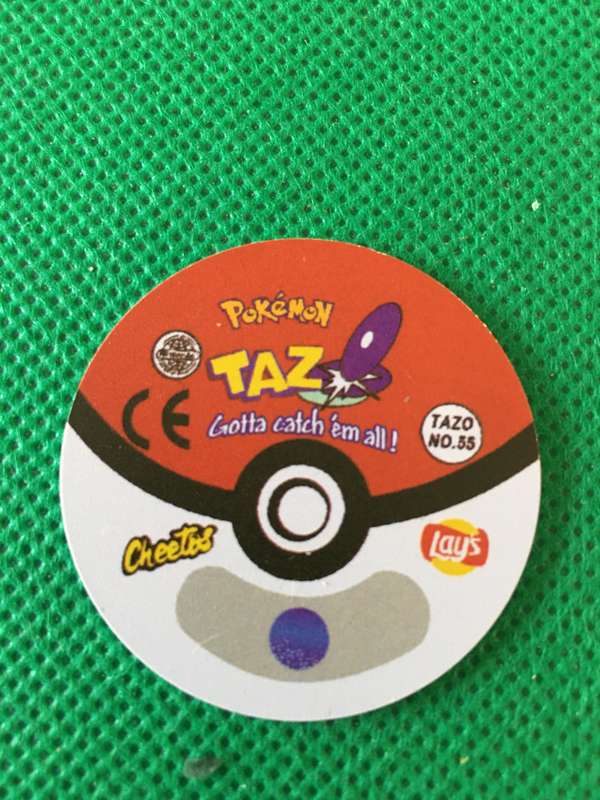 POKEMON TAZO RELEASED BY NINTENDO  AROUND THE 2000'S - CHEETOS / LAYS -NO. 55 - GOLDUCK