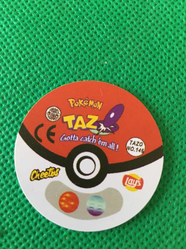 POKEMON TAZO RELEASED BY NINTENDO  AROUND THE 2000'S - CHEETOS / LAYS -NO. 146 - MOLTRES