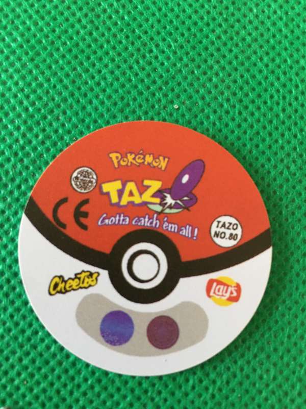 POKEMON TAZO RELEASED BY NINTENDO  AROUND THE 2000'S - CHEETOS / LAYS -NO. 80 - SLOWBRO