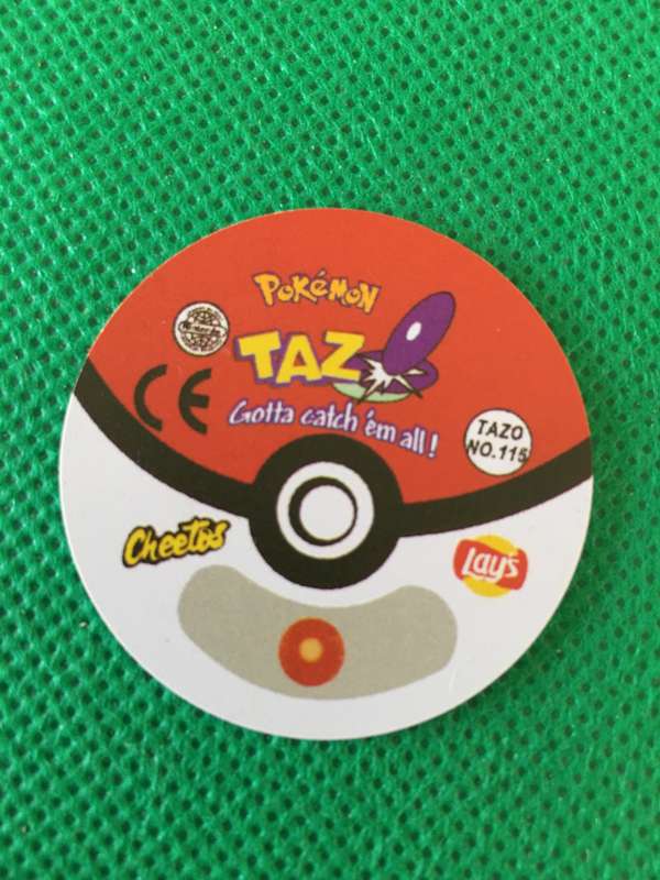 POKEMON TAZO RELEASED BY NINTENDO  AROUND THE 2000'S - CHEETOS / LAYS -NO. 115 - KANGASKHAN