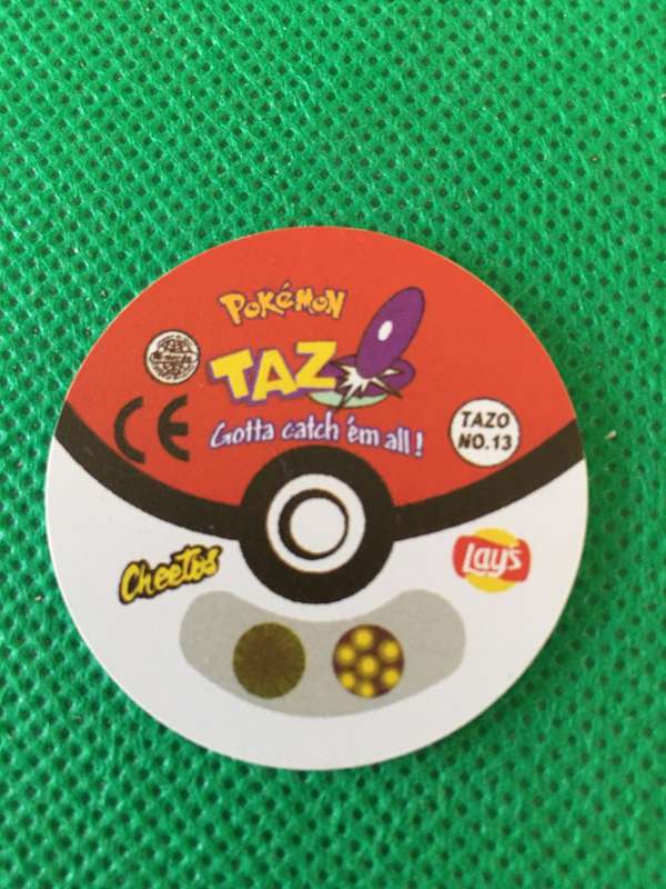 POKEMON TAZO RELEASED BY NINTENDO  AROUND THE 2000'S - CHEETOS / LAYS -NO. 13 - WEEDLE